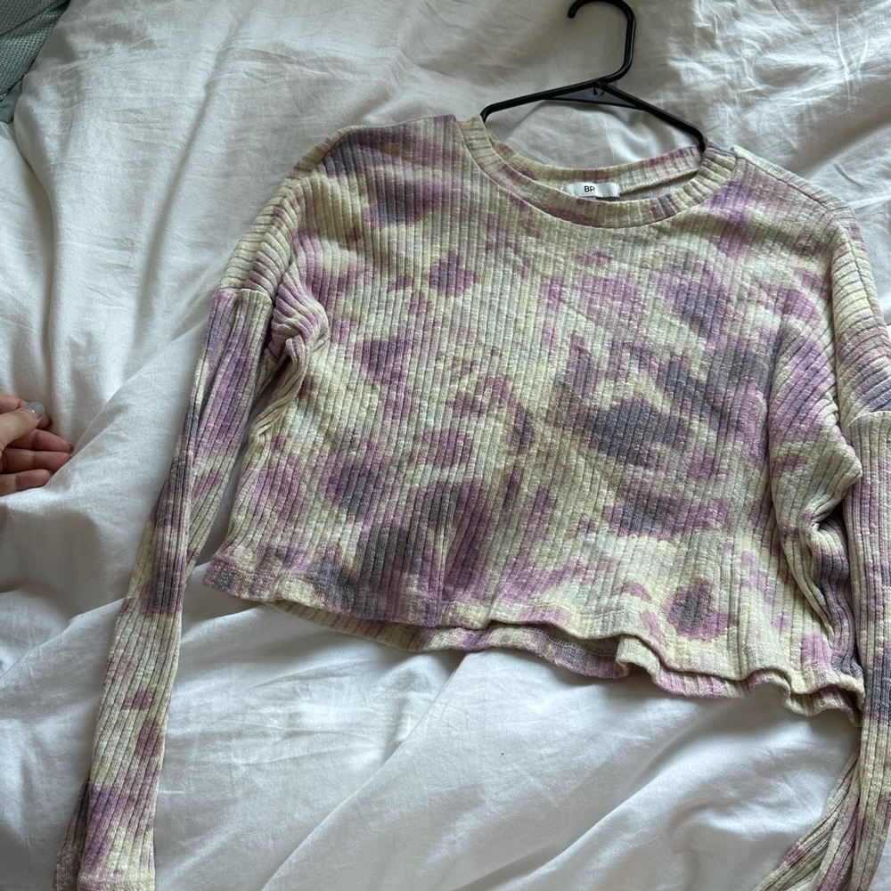 Multicolor Long Sleeve Top